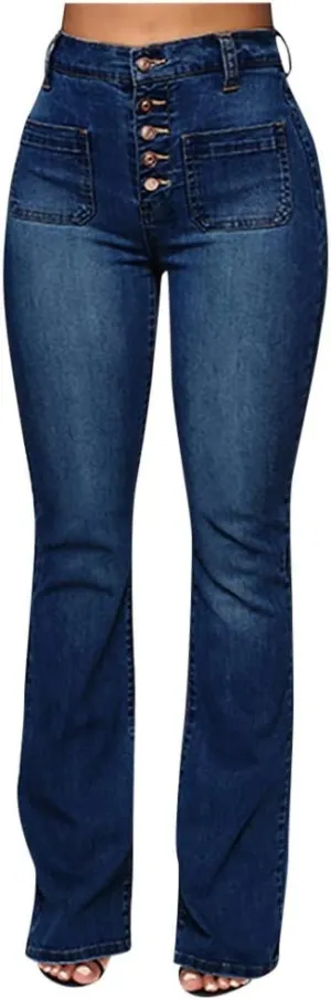 Straight Leg Jeans for Women Jeans Poket Pants Mid Casual Denim Lace Women's Jeans Straight Leg Jeans for Women