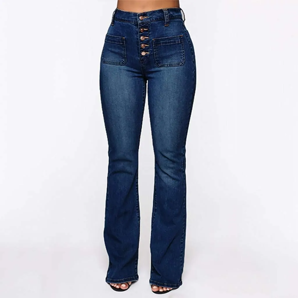 Straight Leg Jeans for Women Jeans Poket Pants Mid Casual Denim Lace Women's Jeans Straight Leg Jeans for Women