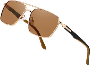 Sunglasses for Men Women Trendy Polarized Sunglasses UV400 Fashion SunGlasses Aviator Sunglasses for Driving Fishing