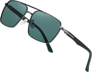 Sunglasses for Men Women Trendy Polarized Sunglasses UV400 Fashion SunGlasses Aviator Sunglasses for Driving Fishing