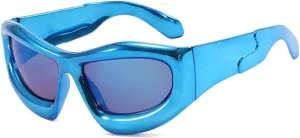Sunglasses For Women Vintage Oversized Cat Eye Sun Glasses Men Hip Hop Punk Eyewear Female Shades