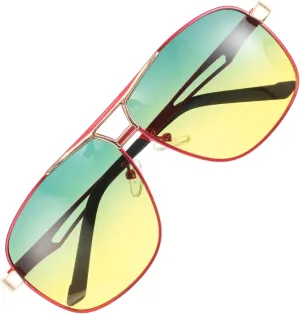 Totority Night Driving Fishing Sports Sunglasses Men's Polarized Eyewear Fashionable Outdoor Dynamic Tint Adjustment