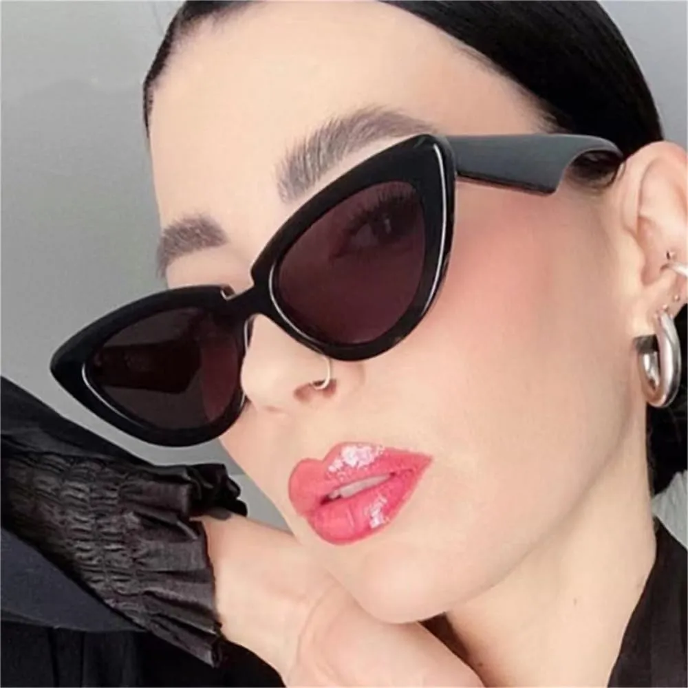 Vintage Cat Eye Sunglasses Women Eyewear Men Gradient Sun Glasses