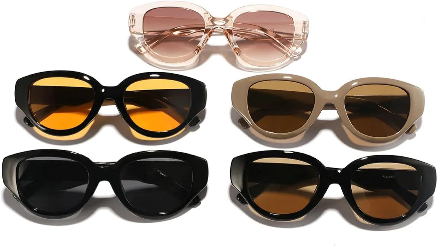 Vintage Cat Eye Sunglasses Women Fashion Women Outdoor Travel Sun Glasses Men's Punk Driving Glasses UV400 Eyewear