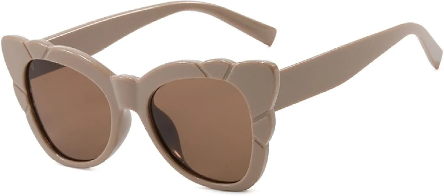 Vintage Cat Eye Women Sunglasses Fashion Gradient Shades Men Punk Sun Glasses Uv400