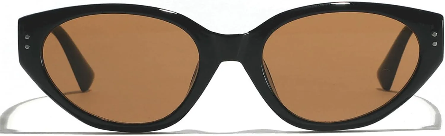 willochra Vintage Cat Eye Sunglasses Woman Retro Sun Glasses Female Fashion 90s Style Cat Eye Shades UV400 Women Sunglasses
