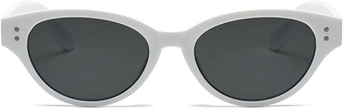 willochra Vintage Cat Eye Women Sunglasses Vintage Small Frame Sun Glasses For Men Luxury Design Outdoor Oval Eyewear UV400