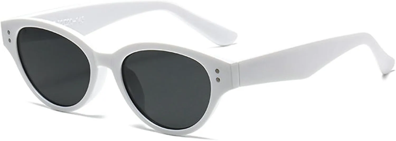 willochra Vintage Cat Eye Women Sunglasses Vintage Small Frame Sun Glasses For Men Luxury Design Outdoor Oval Eyewear UV400