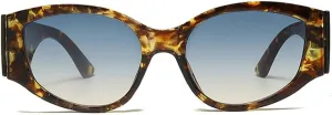 Women Cat Eye Sunglasses Leopard Gradient Vintage Ladies Sunglasses Fashion Travel Glasses Female Retro Sunshade Glasses