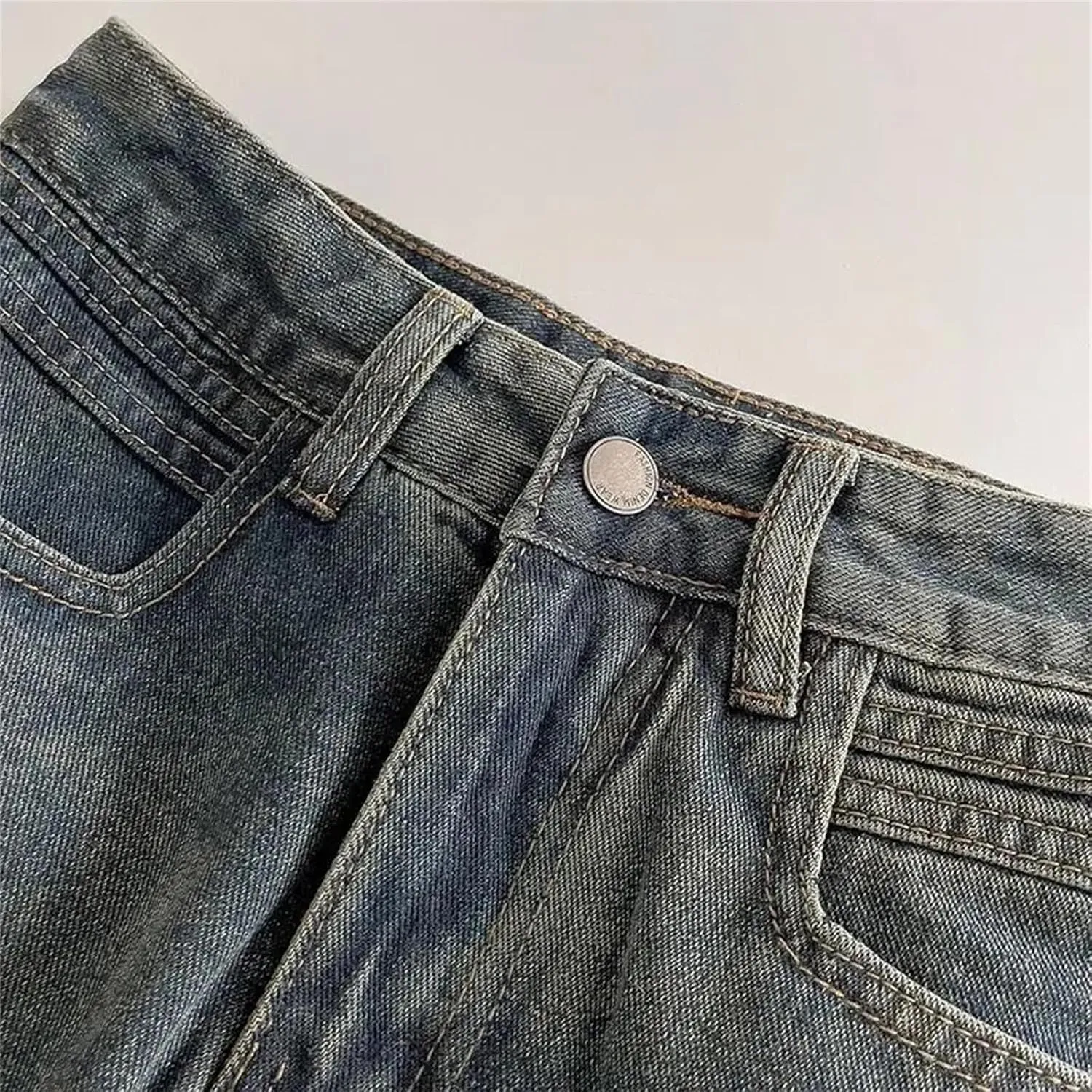 Women Retro High Wiast Denim Short Skirt Fashion Solid Color Sexy Tight A Word Bag Hip Skirts