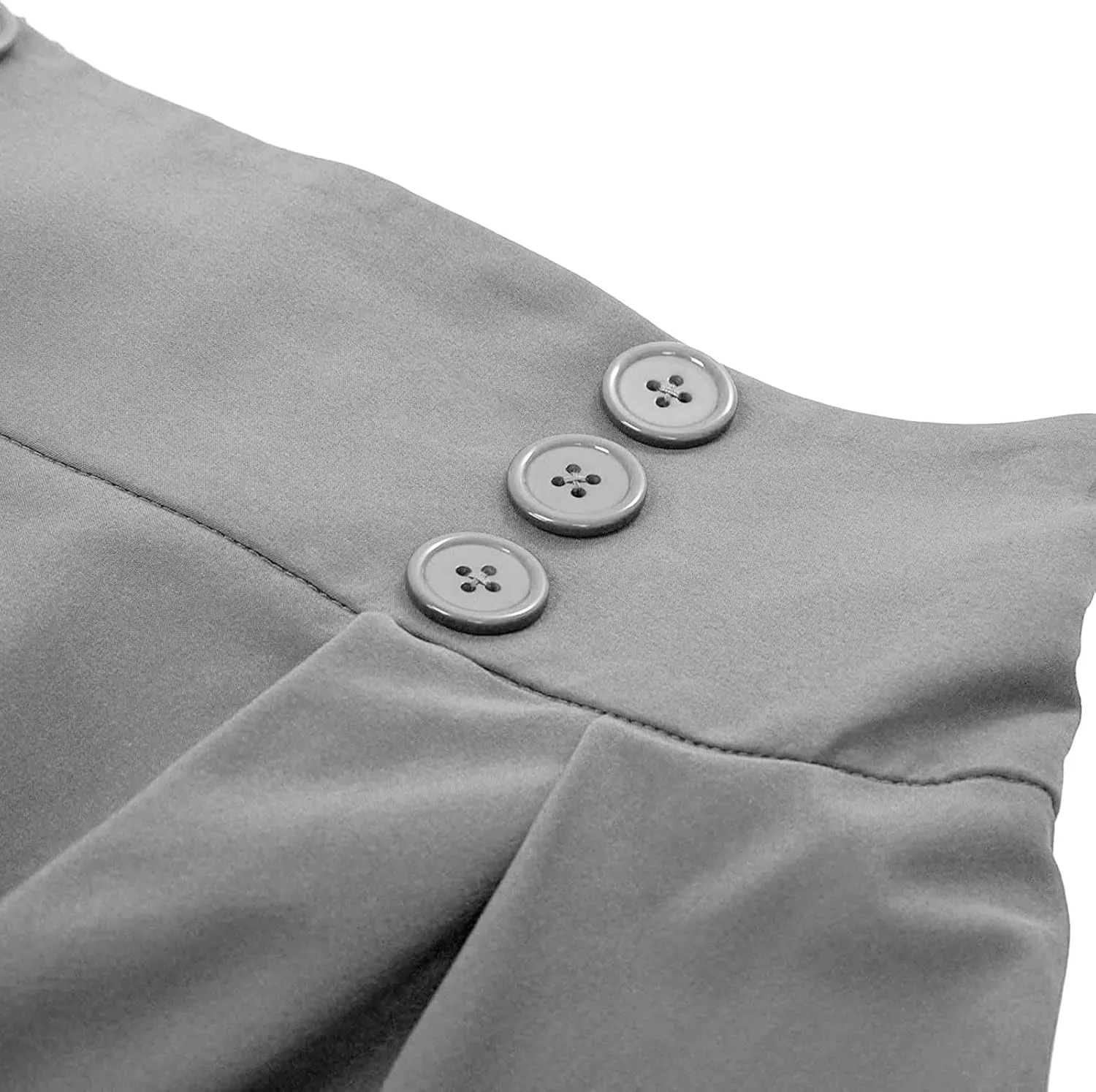 Women Vintage Skirt High Waist Pleated Skirt Midi A-Line Skirts 2025 Fashion Flared Long Skirts Daily Wear