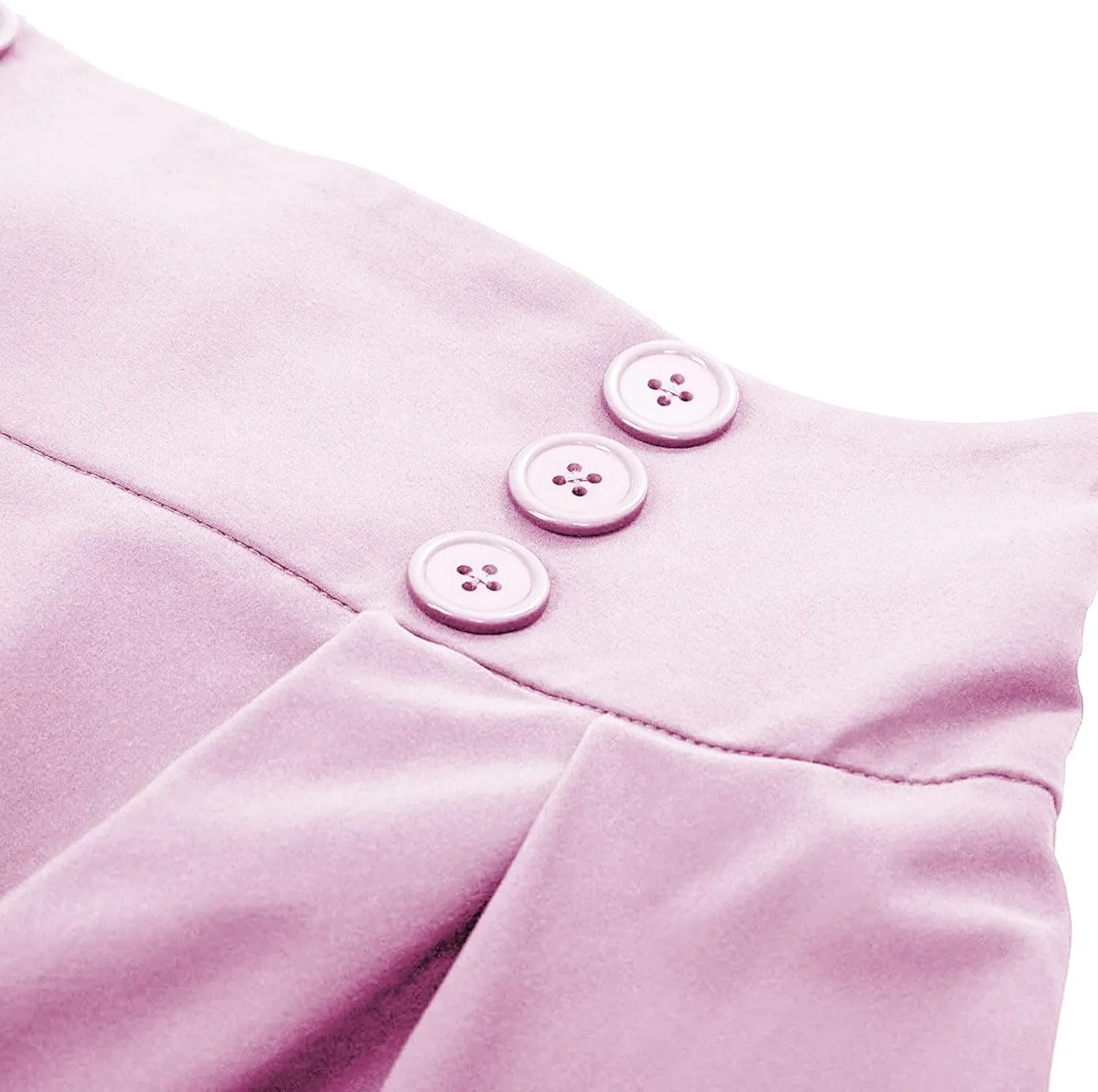 Women Vintage Skirt High Waist Pleated Skirt Midi A-Line Skirts 2025 Fashion Flared Long Skirts Daily Wear