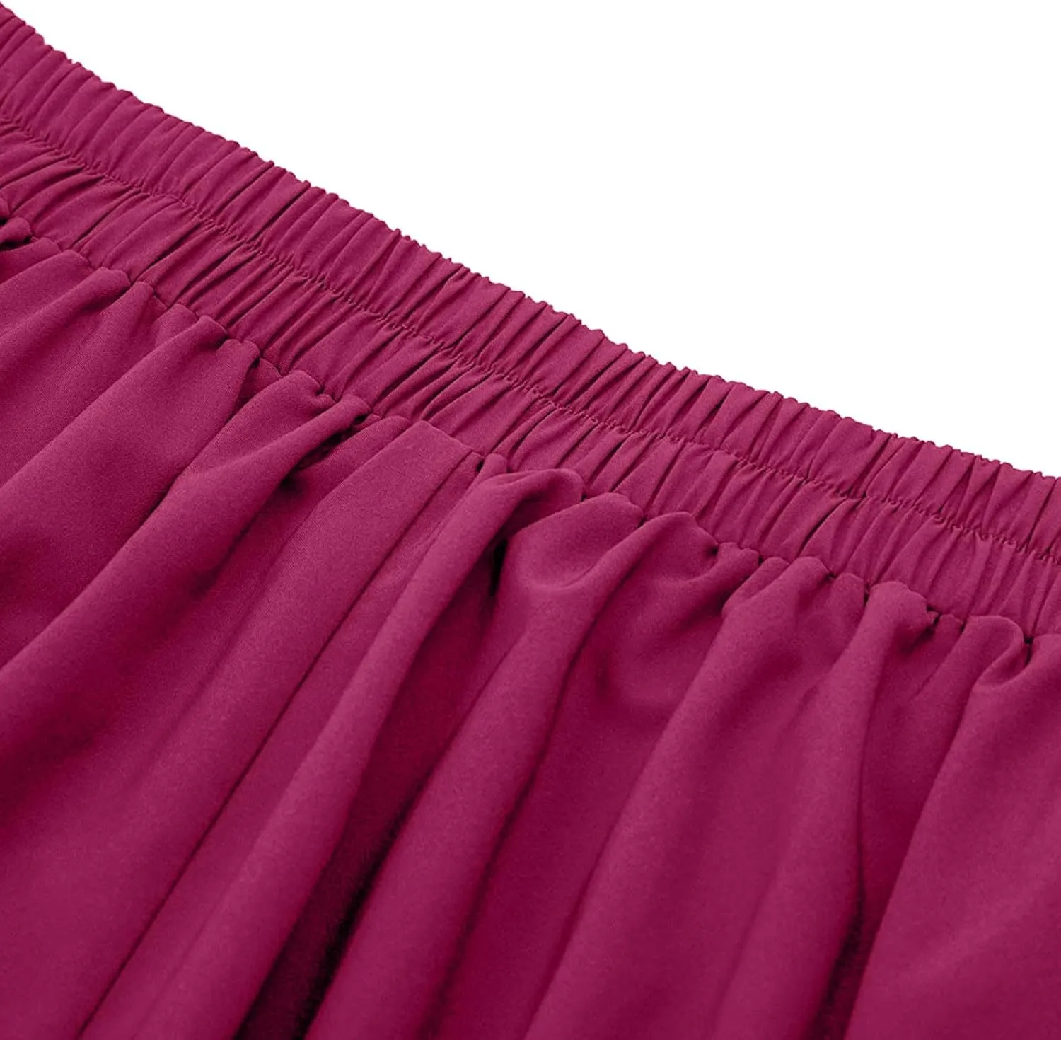 Women Vintage Skirt High Waist Pleated Skirt Midi A-Line Skirts 2025 Fashion Flared Long Skirts Daily Wear