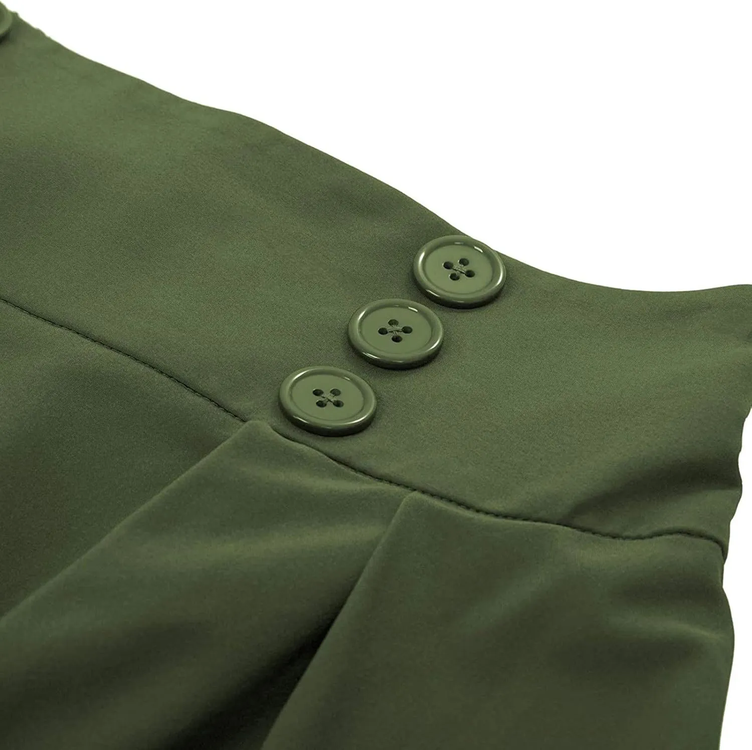 Women Vintage Skirt High Waist Pleated Skirt Midi A-Line Skirts 2025 Fashion Flared Long Skirts Daily Wear