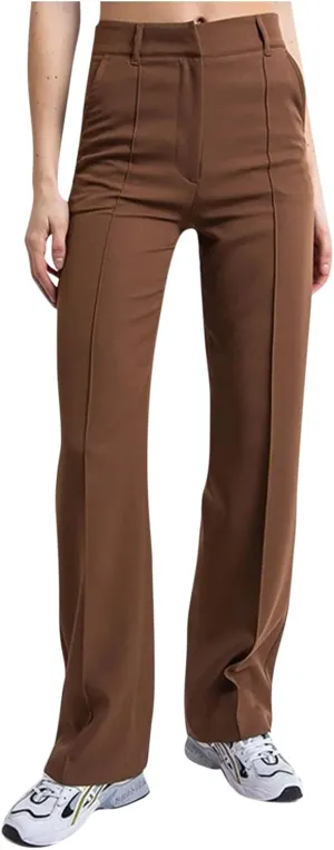 Women's Boyfriend Jeans Pants Fashion Straight-Leg Trousers Slim Fit Trousers with Pockets Cute Jeans, XS-3XL