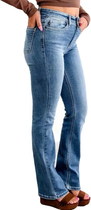Women's Classic High Women's Baggy Barrel Jeans Casual Mid Leopard Printed Wide Leg Denim Tapered Jean Plus