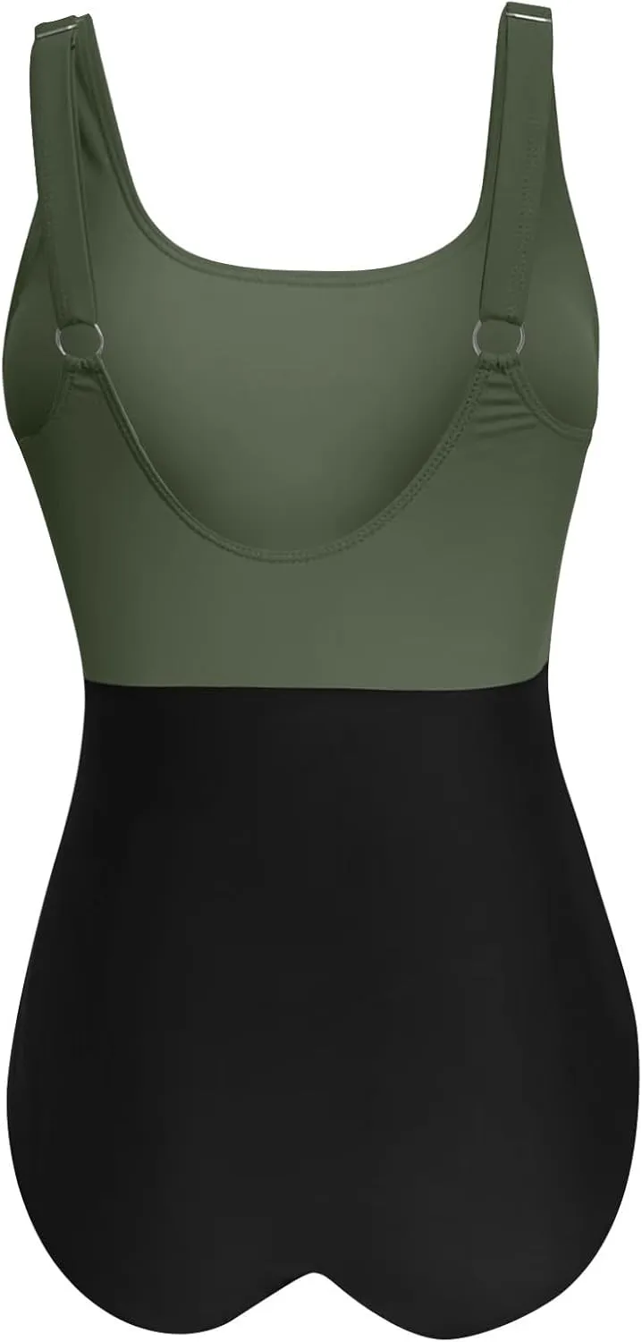 Women's Cut Out One Piece Swimsuit Tummy Control Fashion Bathing Suit Beach Vacation Tie Knot Tankini Swimwear 2025