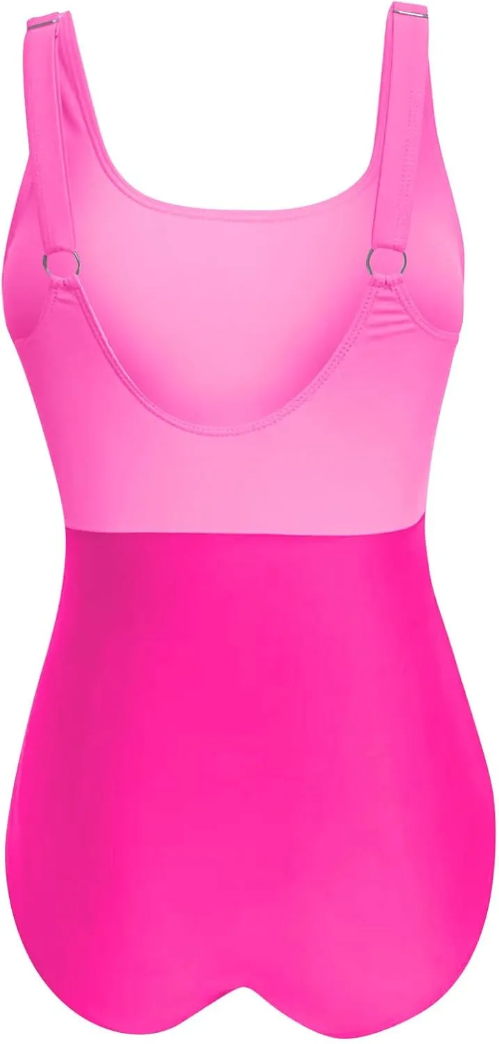 Women's Cut Out One Piece Swimsuit Tummy Control Fashion Bathing Suit Beach Vacation Tie Knot Tankini Swimwear 2025