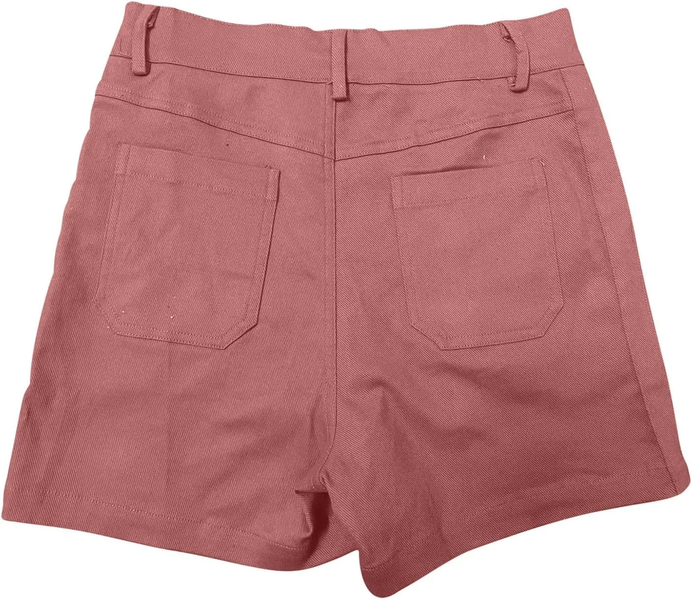 Womens Pull On Shorts Stretchy High Waisted Denim Bermuda Shorts Summer Wide Leg Dressy Casual Stretch Twill Shorts