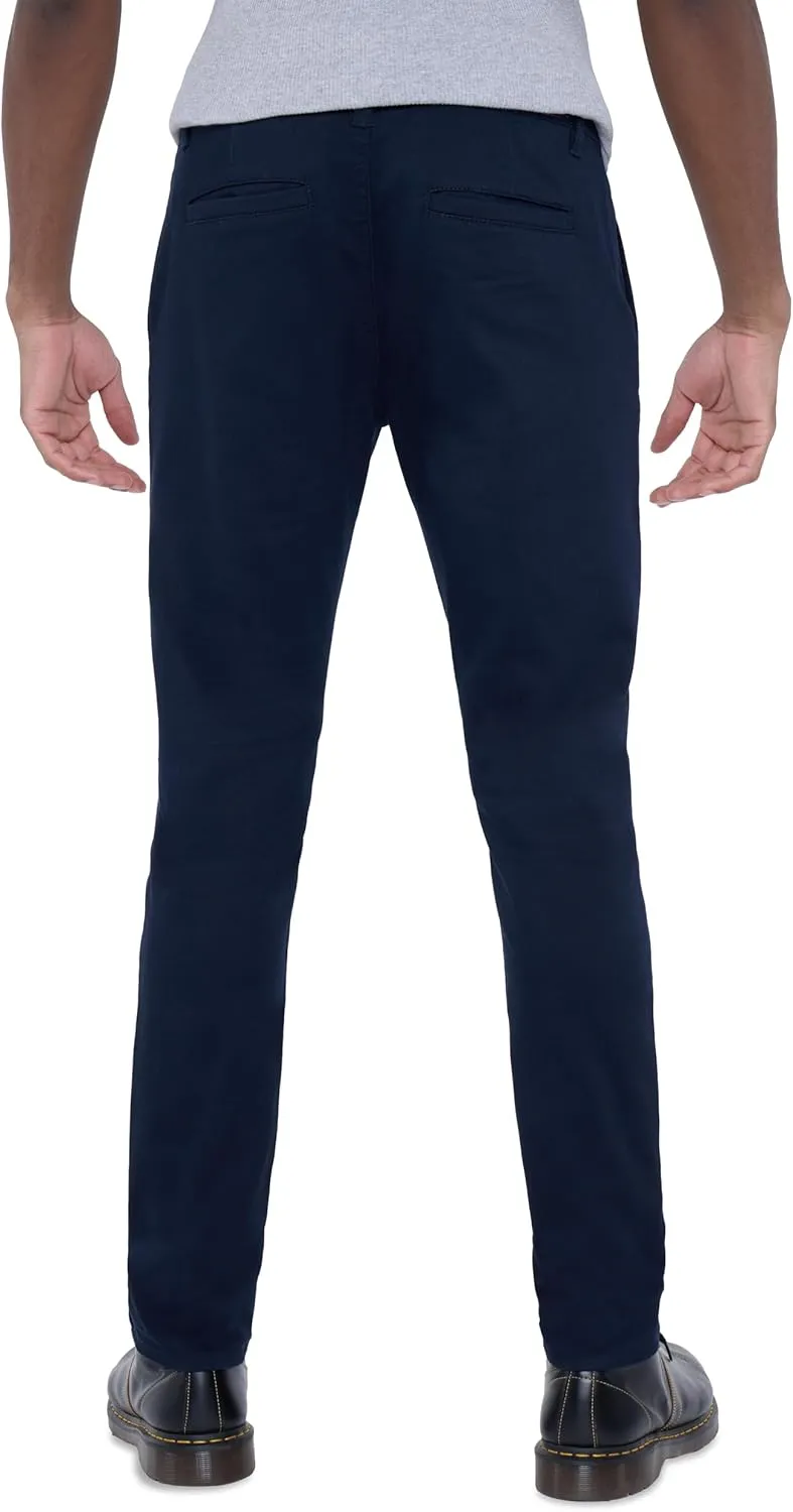 X RAY Jeans Men's Stretch Pants, Slim Fit Flexible Commuter Colored Denim Jeans, Casual Pants for Men