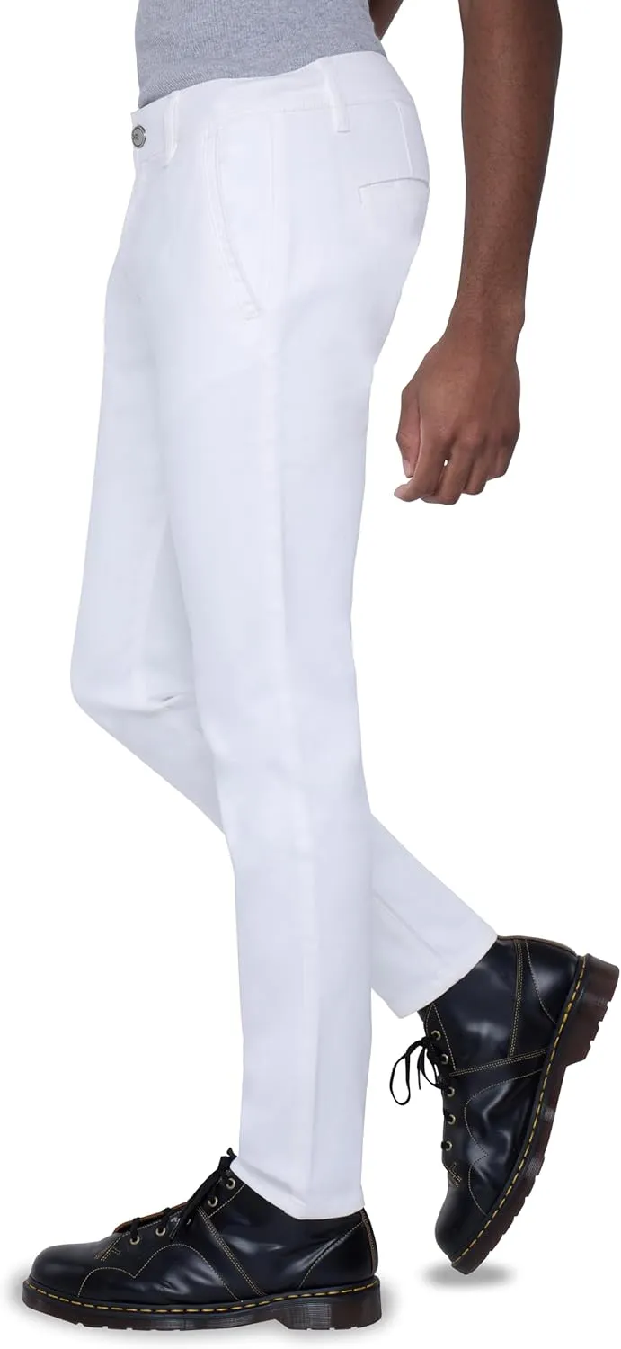 X RAY Jeans Men's Stretch Pants, Slim Fit Flexible Commuter Colored Denim Jeans, Casual Pants for Men