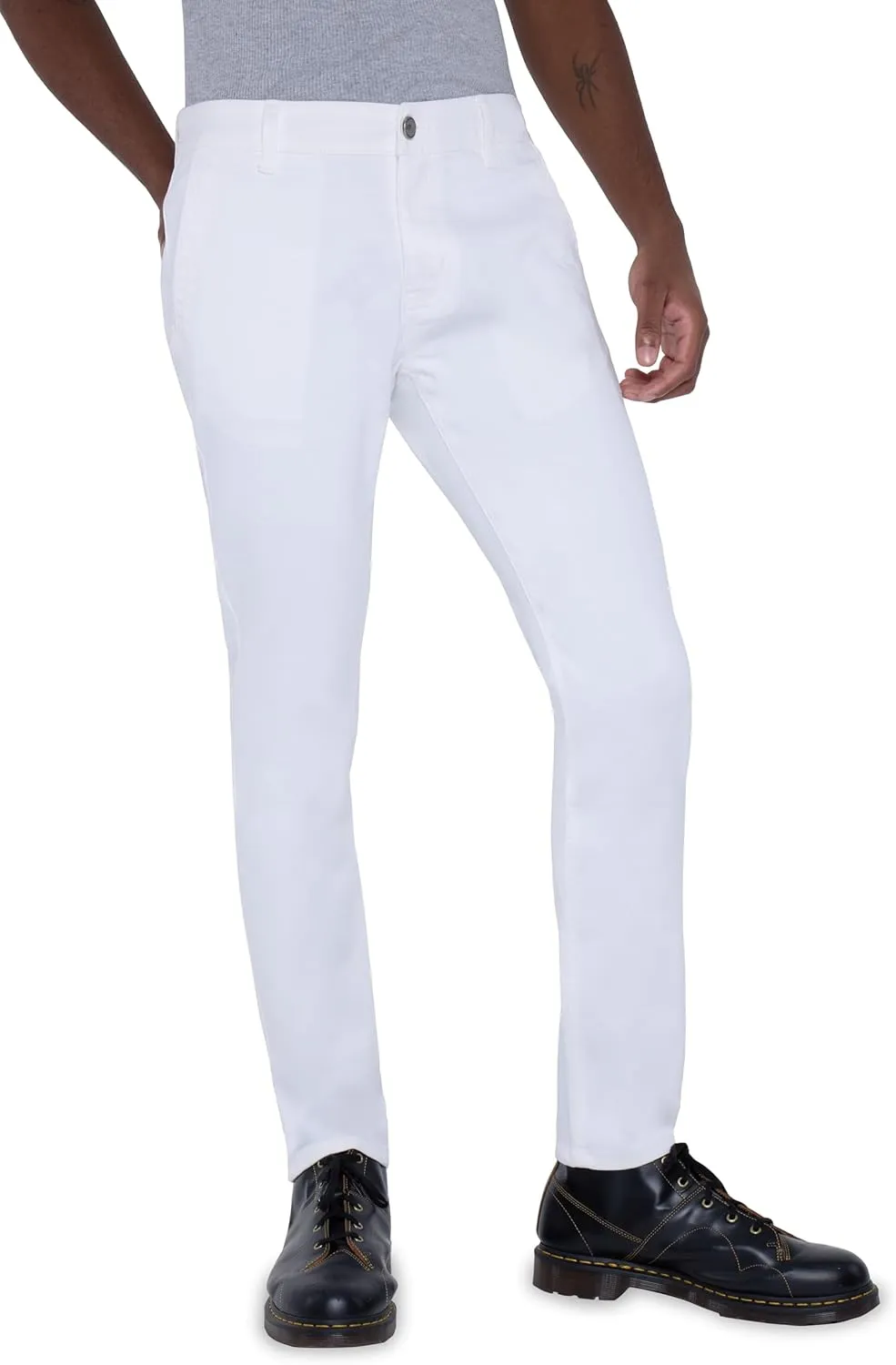 X RAY Jeans Men's Stretch Pants, Slim Fit Flexible Commuter Colored Denim Jeans, Casual Pants for Men