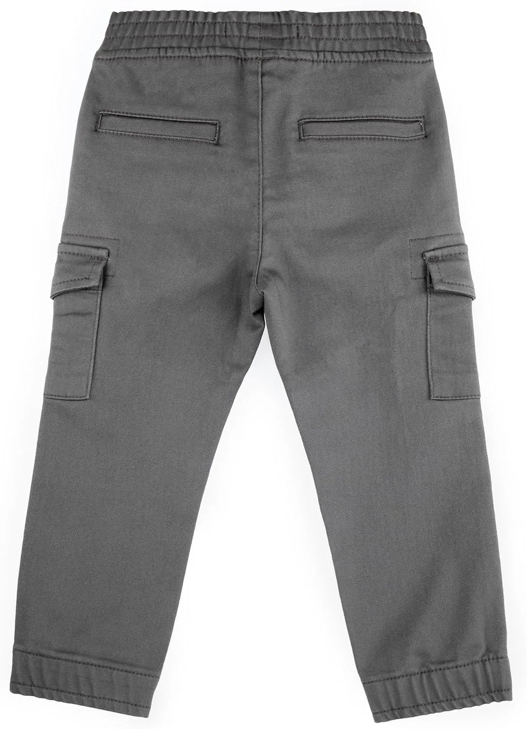 X RAY Jogger-Style Cargo Pant (2T - 4T), Toddlers Stretchy Colored Denim Jeans, Casual Tapered Pants for Boys Elastic Waist,