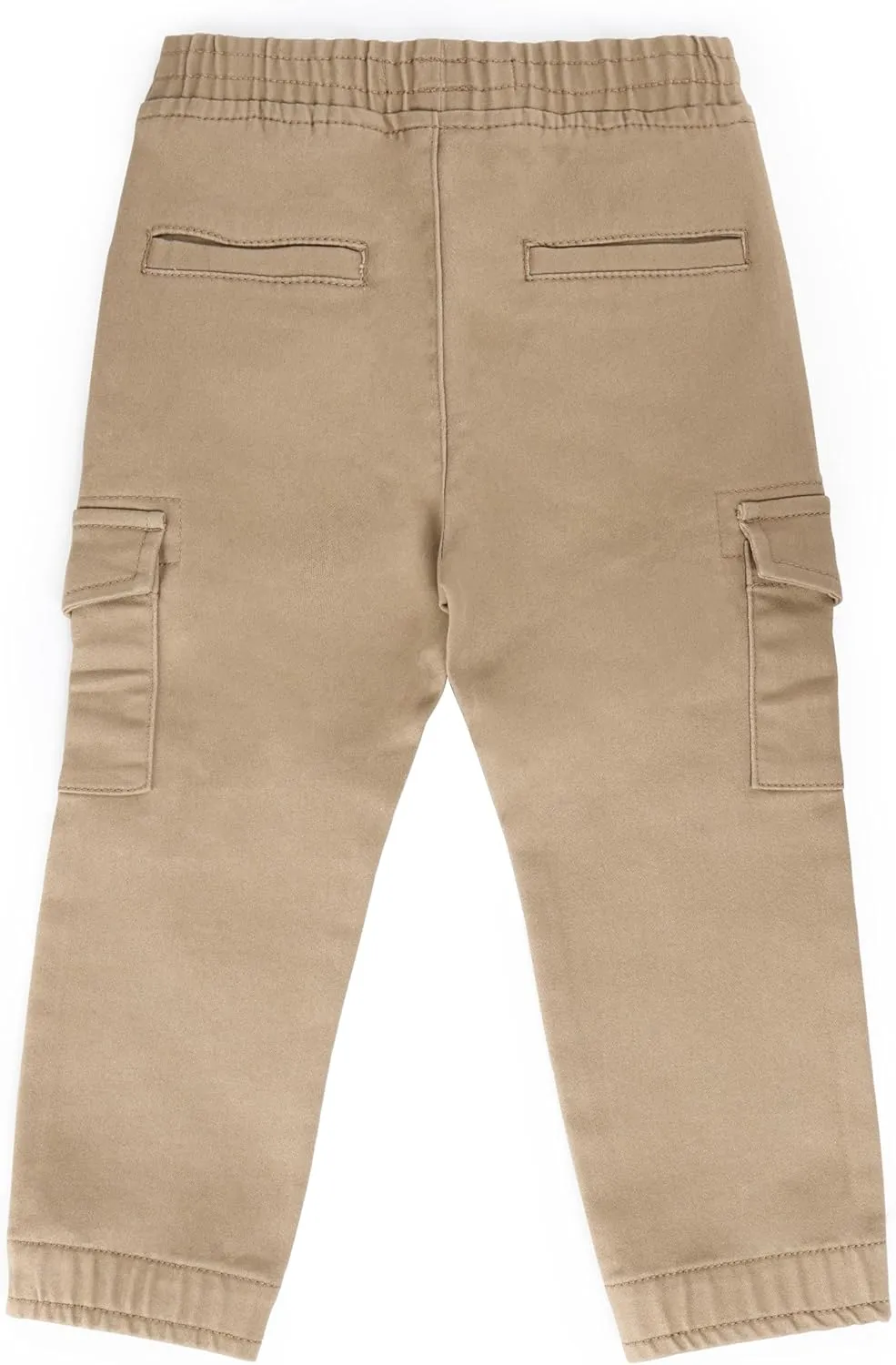 X RAY Jogger-Style Cargo Pant (2T - 4T), Toddlers Stretchy Colored Denim Jeans, Casual Tapered Pants for Boys Elastic Waist,