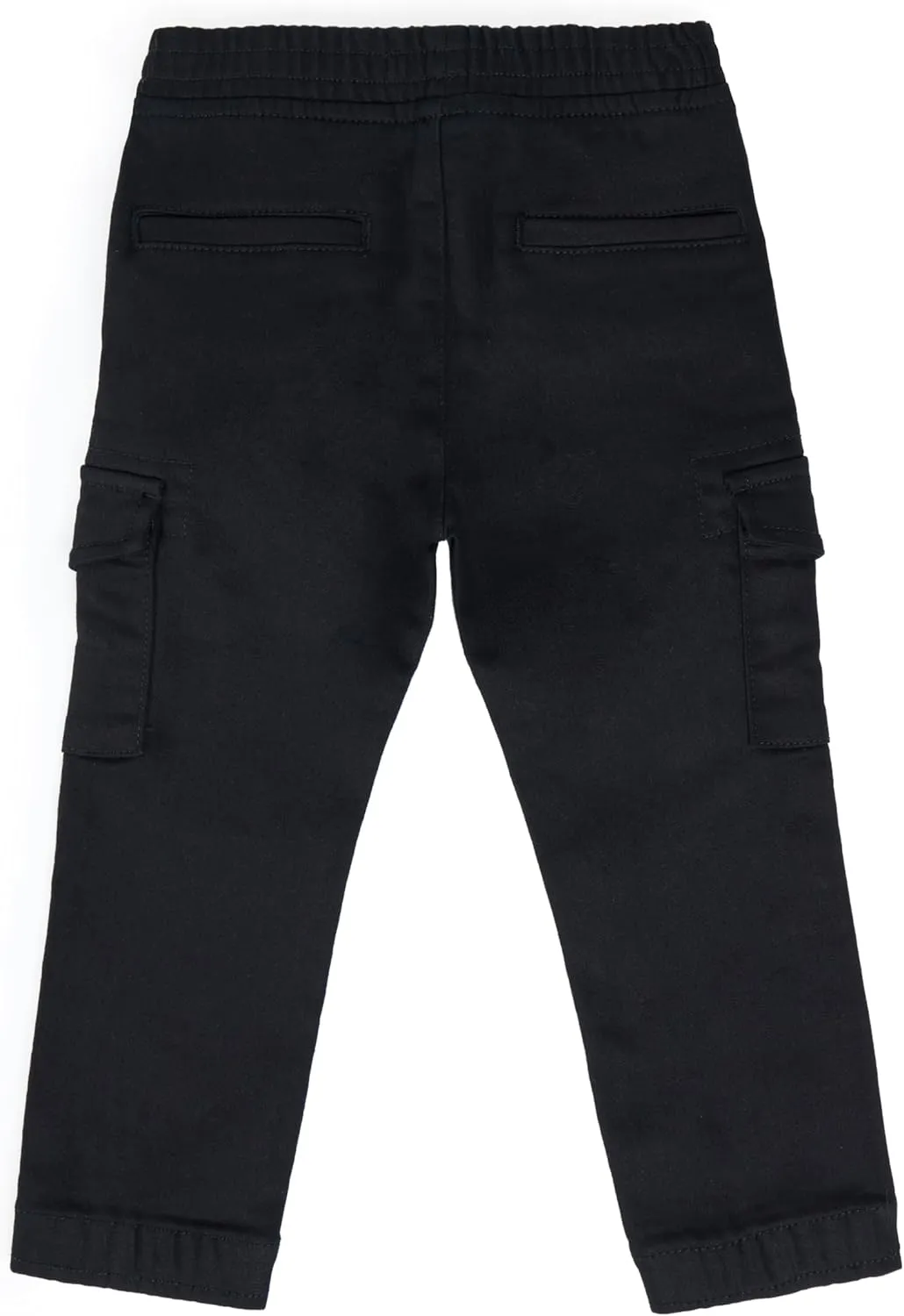 X RAY Jogger-Style Cargo Pant (2T - 4T), Toddlers Stretchy Colored Denim Jeans, Casual Tapered Pants for Boys Elastic Waist,