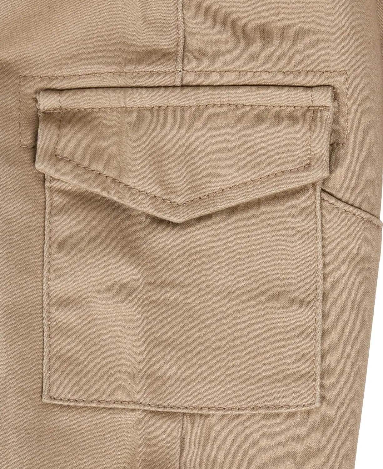 X RAY Jogger-Style Cargo Pant (2T - 4T), Toddlers Stretchy Colored Denim Jeans, Casual Tapered Pants for Boys Elastic Waist,