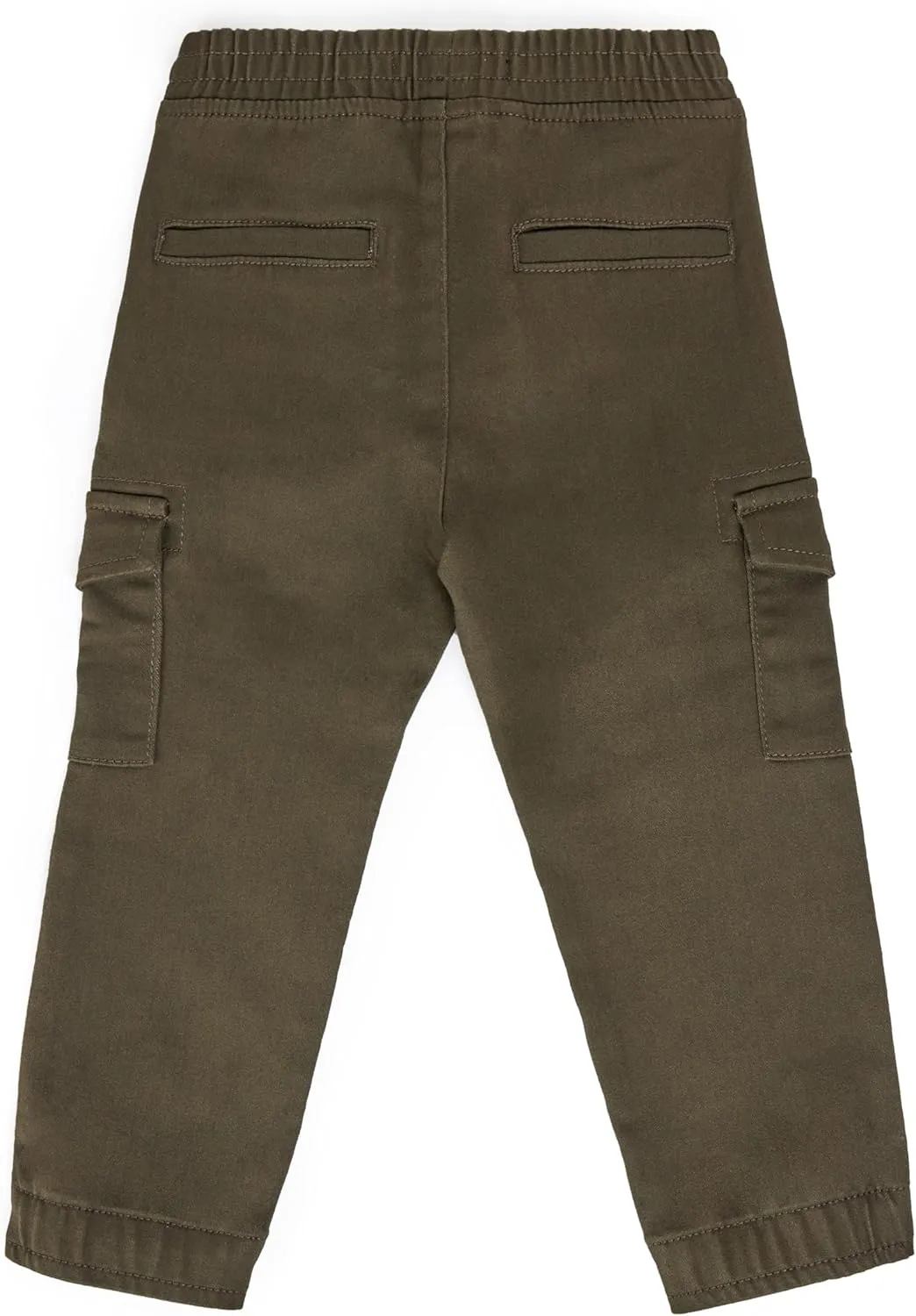 X RAY Jogger-Style Cargo Pant (2T - 4T), Toddlers Stretchy Colored Denim Jeans, Casual Tapered Pants for Boys Elastic Waist,