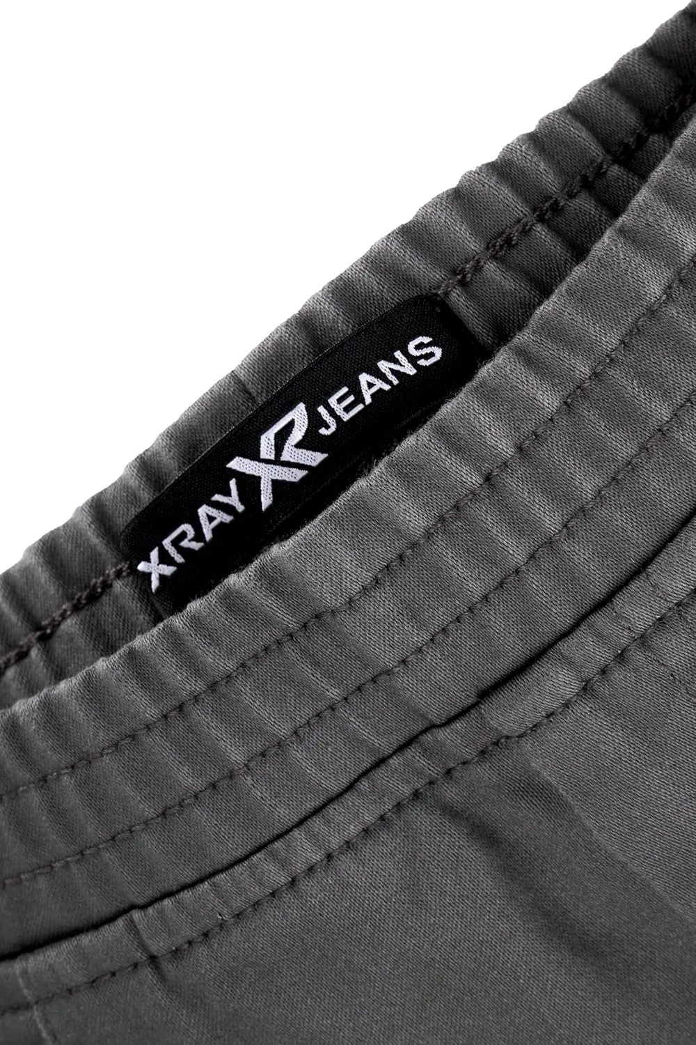 X RAY Jogger-Style Cargo Pant (2T - 4T), Toddlers Stretchy Colored Denim Jeans, Casual Tapered Pants for Boys Elastic Waist,