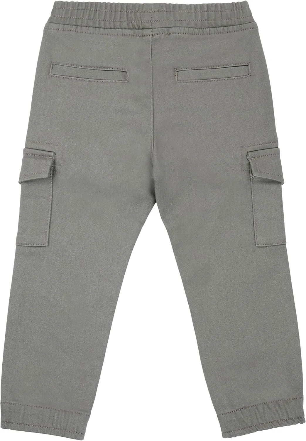 X RAY Jogger-Style Cargo Pant (2T - 4T), Toddlers Stretchy Colored Denim Jeans, Casual Tapered Pants for Boys Elastic Waist,