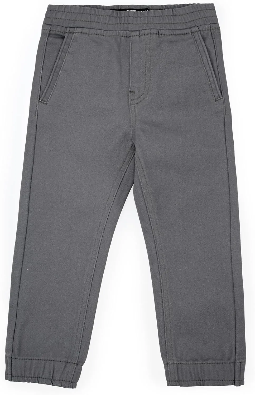 X RAY Jogger-Style Toddlers (2T-4T) Stretchy Colored Denim Jeans, Casual Pants for Boy with Tapered Leg and Elastic Waistband