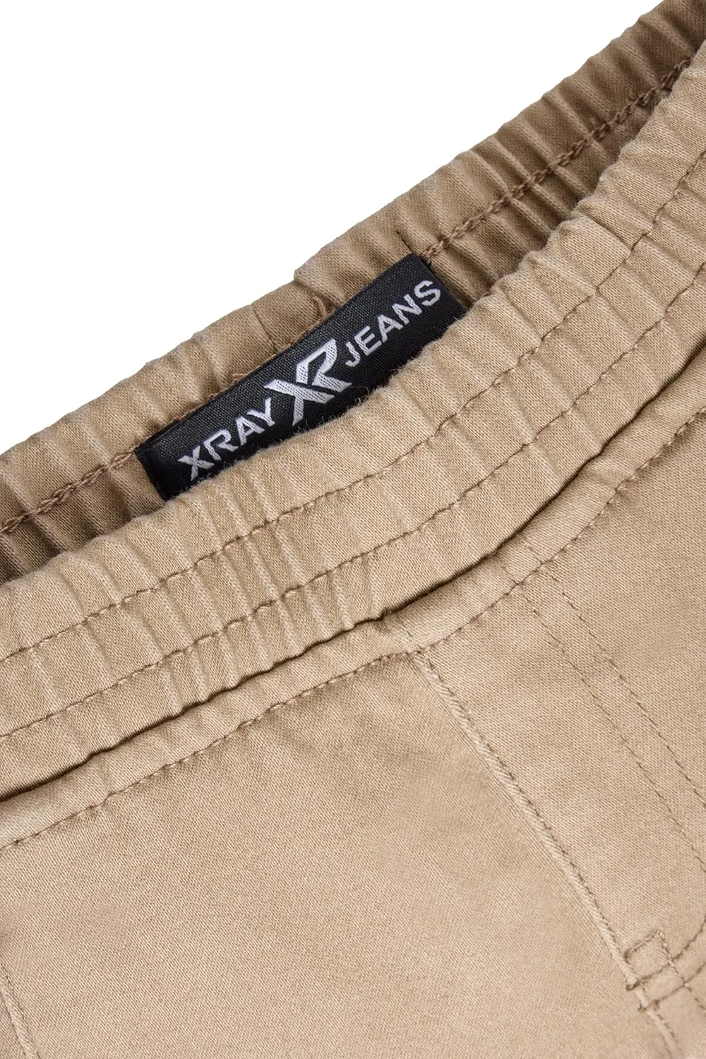 X RAY Jogger-Style Toddlers (2T-4T) Stretchy Colored Denim Jeans, Casual Pants for Boy with Tapered Leg and Elastic Waistband