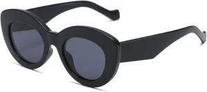 ZENYS Cat Eye Fashion Men and Women Vintage Outdoor Vacation Sunglasses (Color : E, Size : 1)