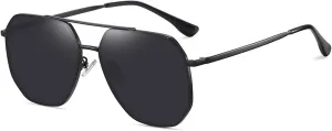 ZENYS Polarized Classic Retro Men's Cycling Driving Sports Driving Driver Fashion Decoration Sunglasses (Color : B, Size : 1)